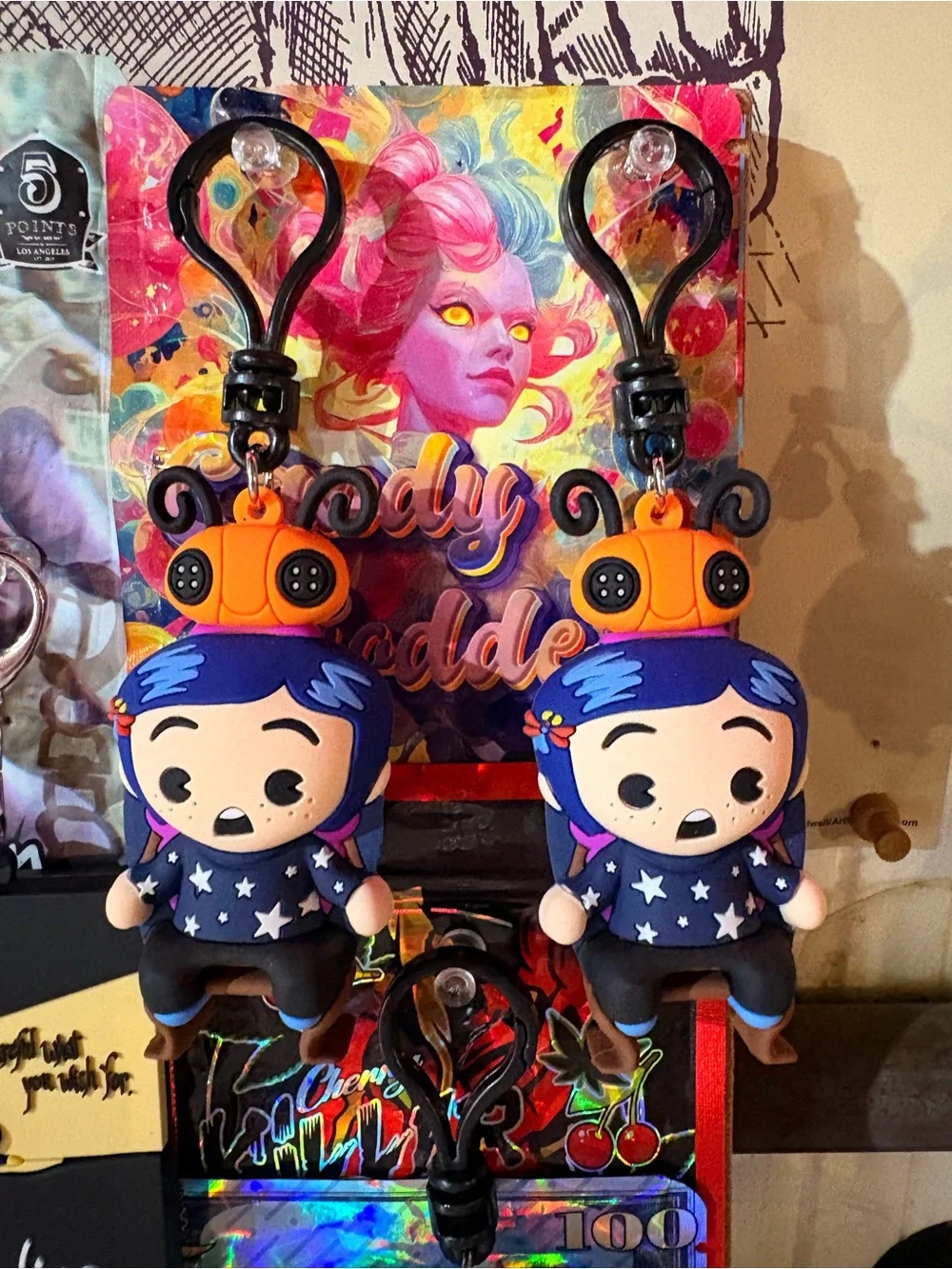 Coraline Series 5 blind bag doubles & blind box pin doubles